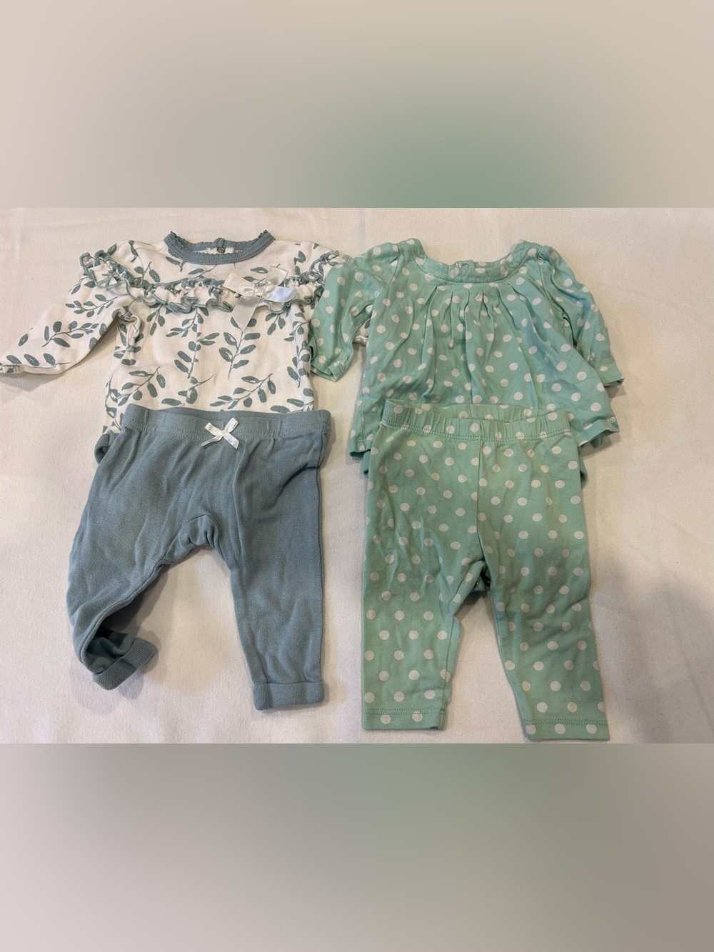 Baby girl outfit bundle
